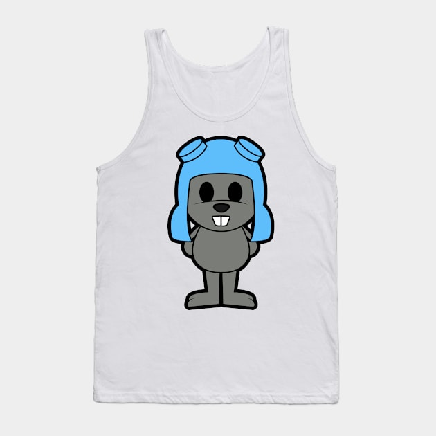 Rocky The Squirrel Tank Top by untitleddada